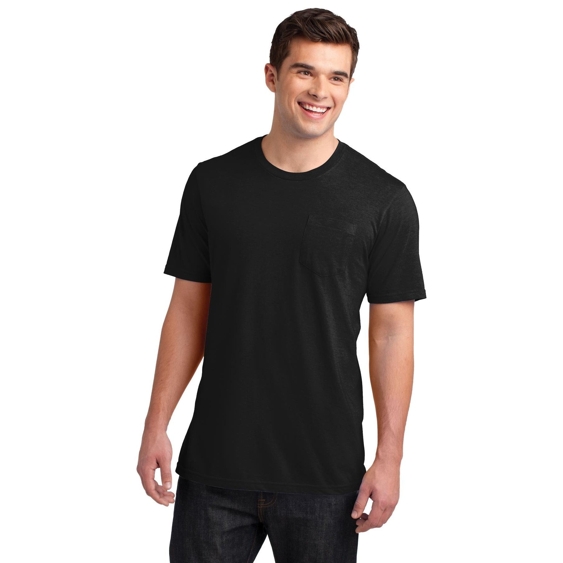 District-District® Very Important Tee® with Pocket. DT6000P-MedTech-1